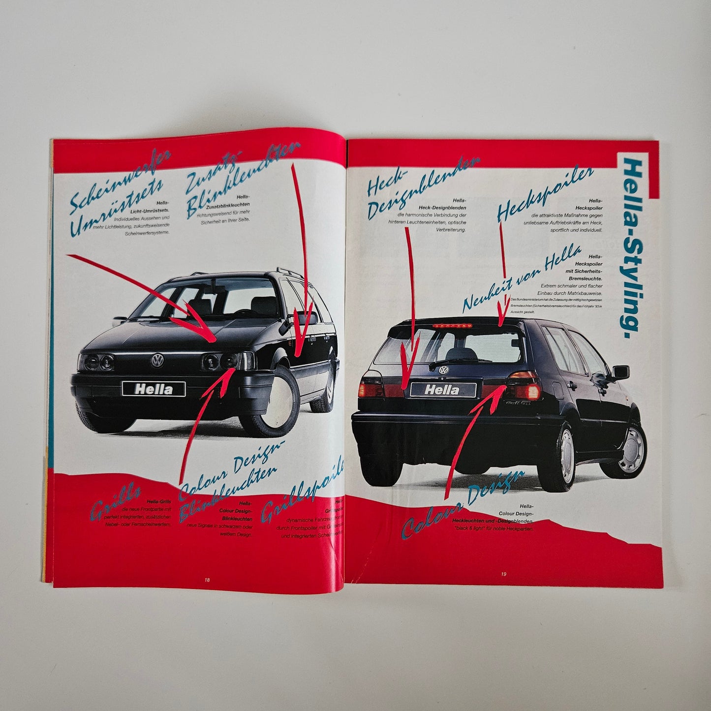 Hella Parts And Accessories 1993 Brochure