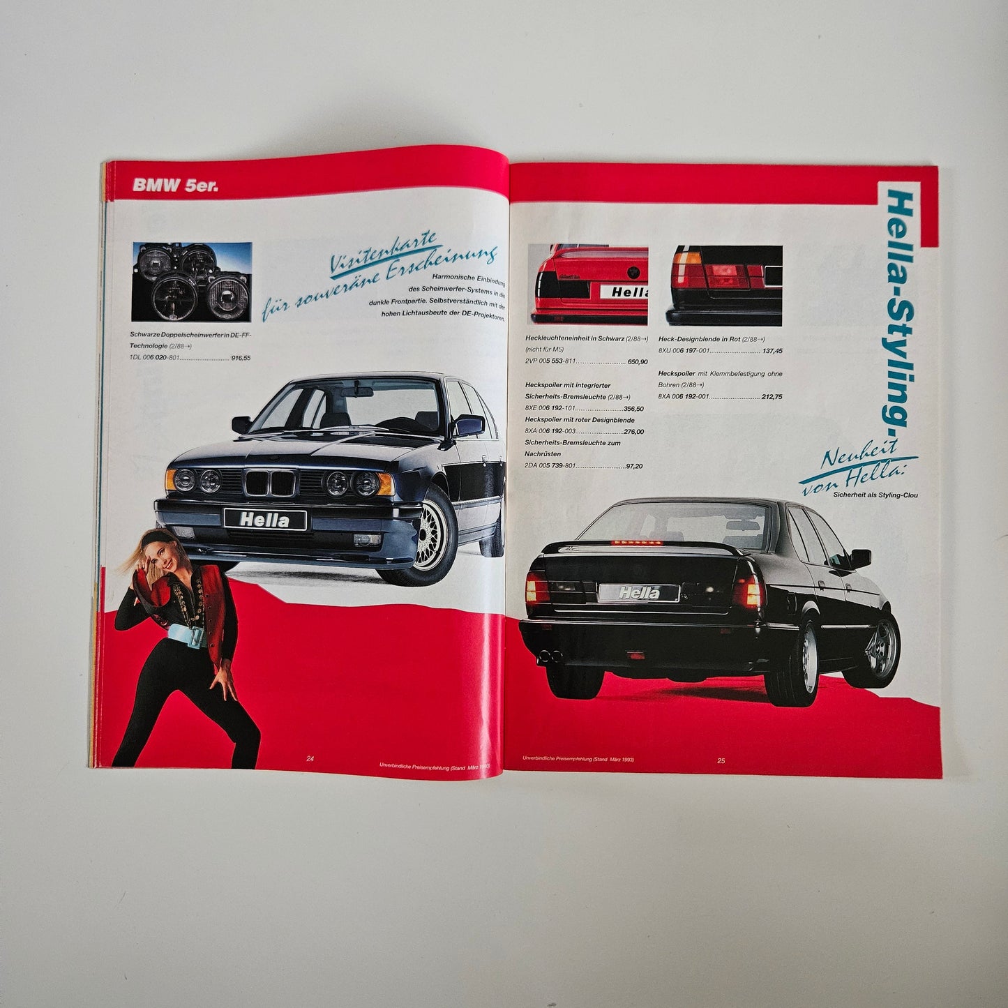 Hella Parts And Accessories 1993 Brochure