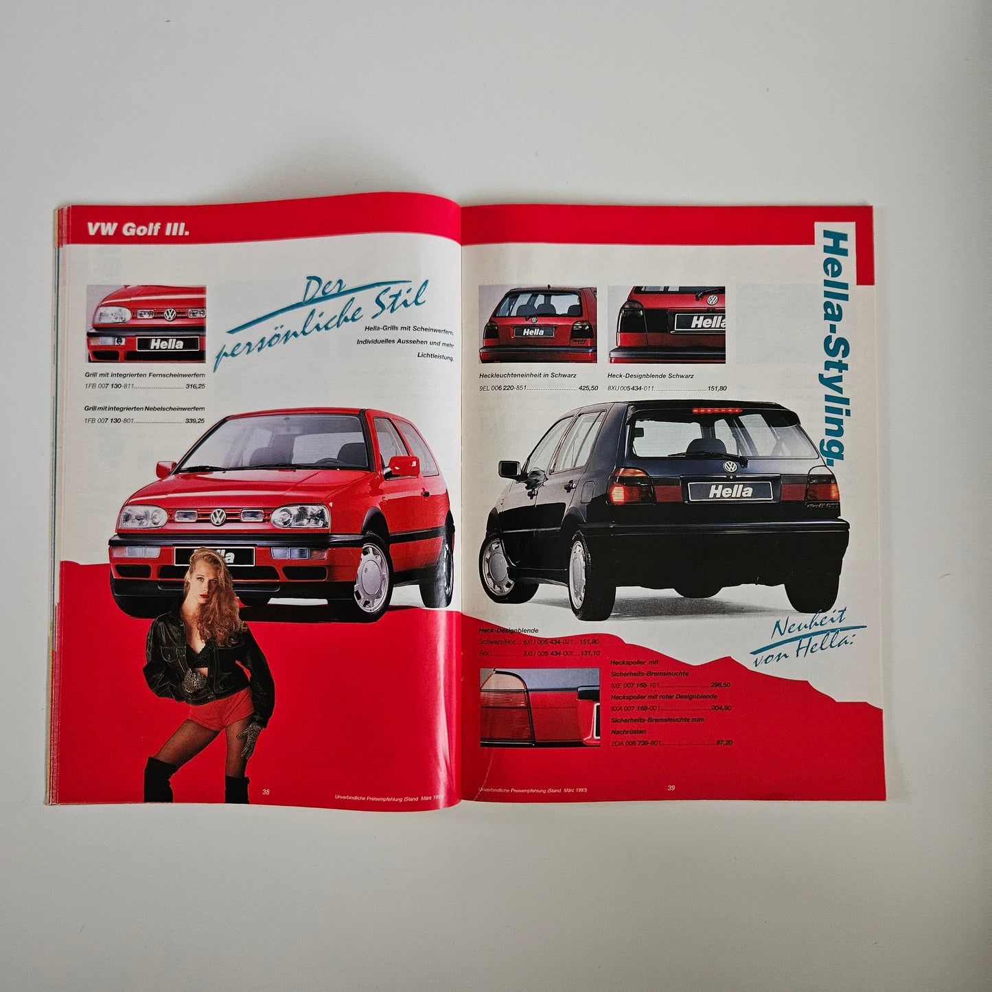 Hella Parts And Accessories 1993 Brochure