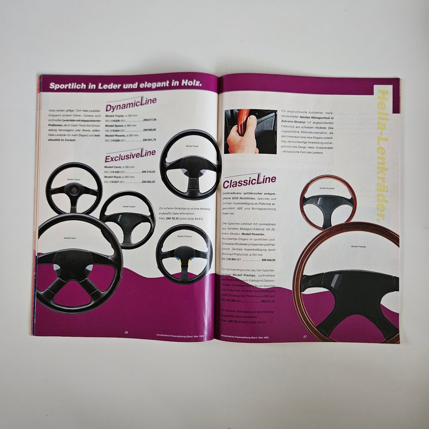 Hella Parts And Accessories 1993 Brochure