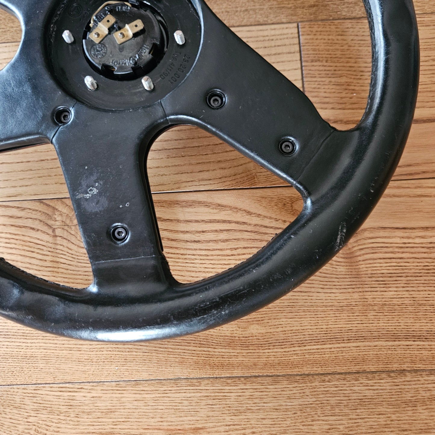 BBS "Briar Wood" Four Spoke Spoke Steering Wheel