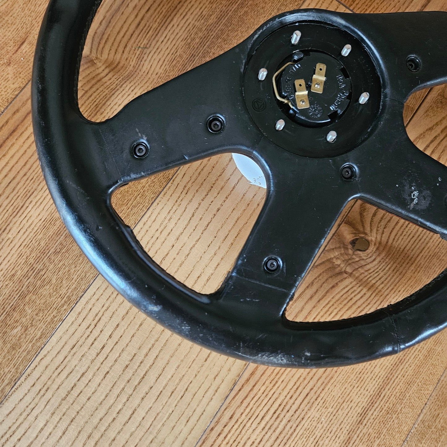 BBS "Briar Wood" Four Spoke Spoke Steering Wheel
