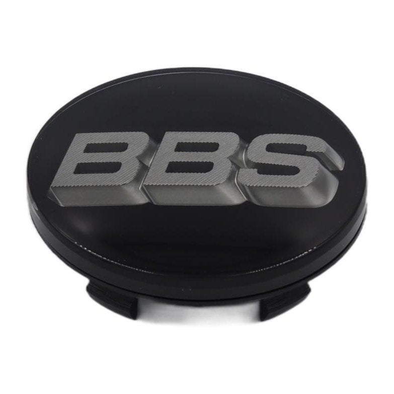 BBS 3D Black Platinum Wheel Cap Set 70mm