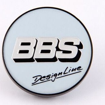 BBS Designline White/Silver Wheel Cap Set 56mm