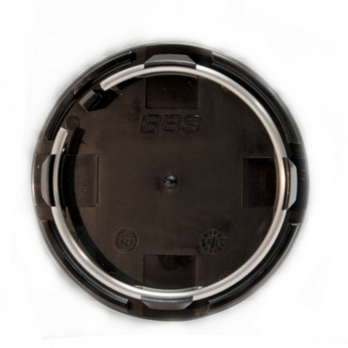 BBS Gray/White/Silver Wheel Cap Set 70,6mm