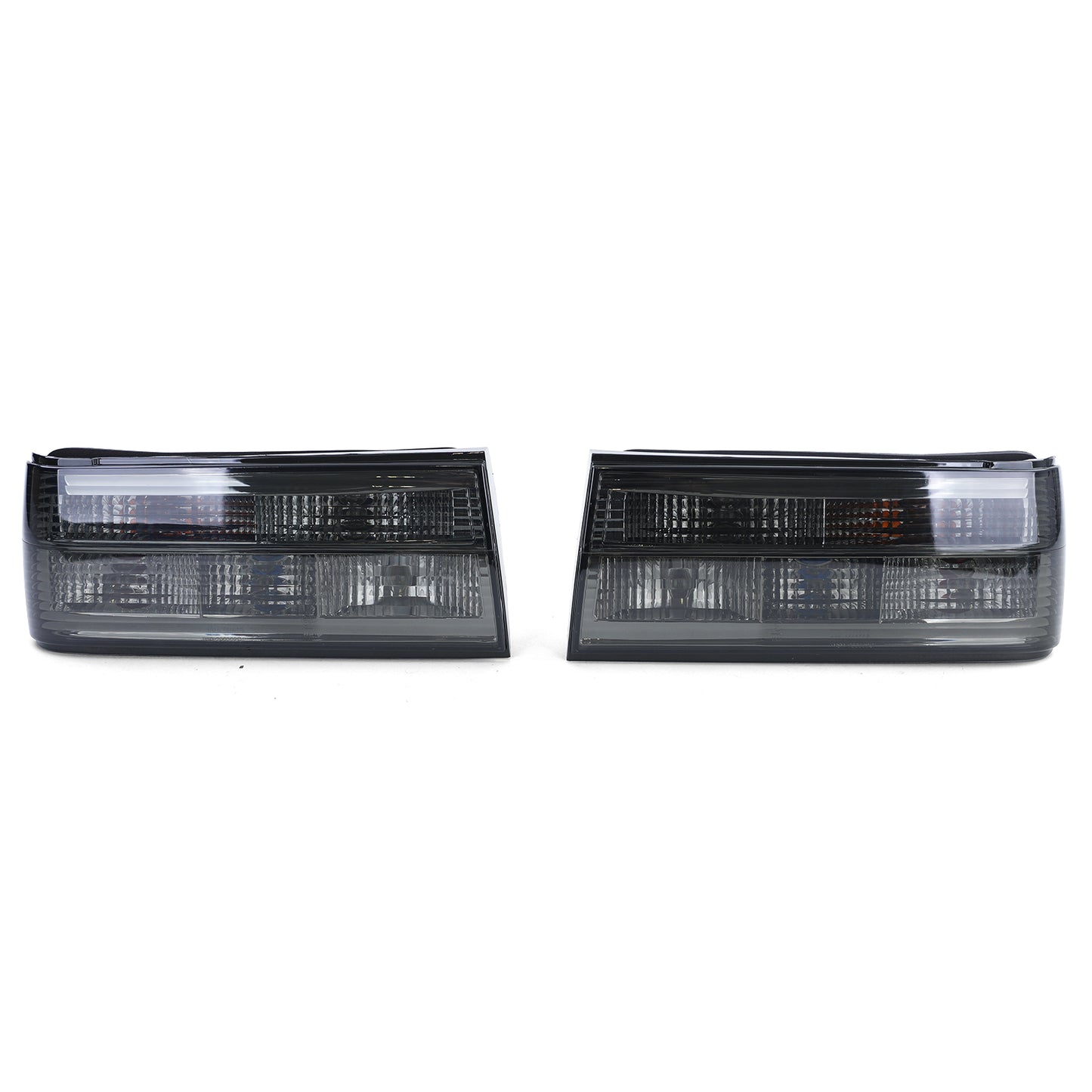 BMW E30 Clear Glass Smoked Tail Light Set