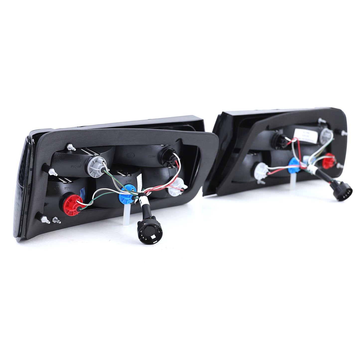 BMW E30 Clear Glass Smoked Tail Light Set