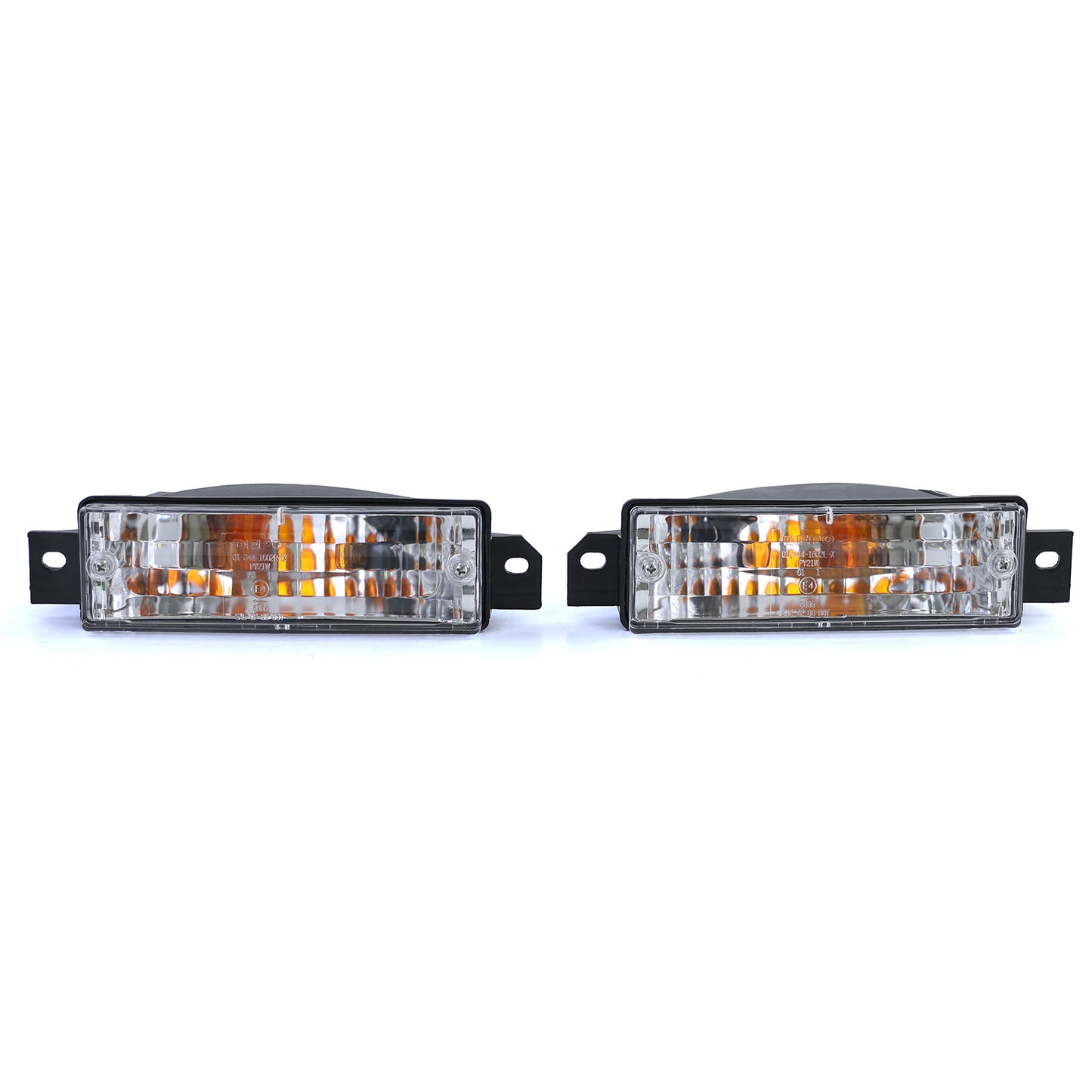BMW E30 Clear Glass Turn Signal Set