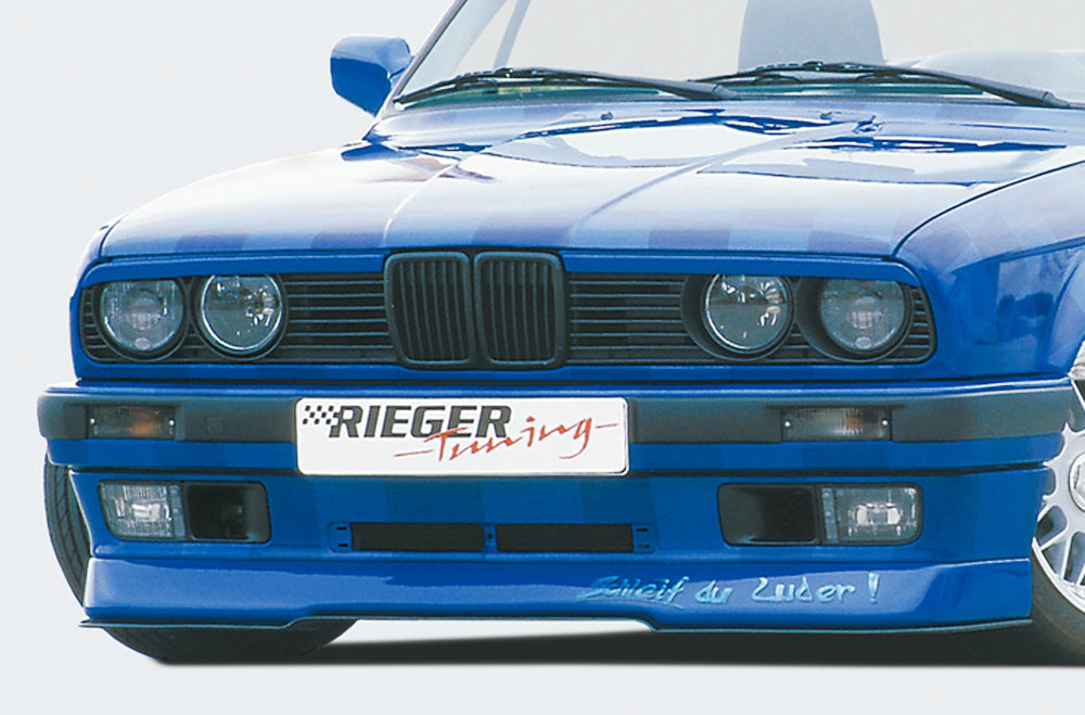 BMW E30 Front Spoiler Lip Rieger Tuning
