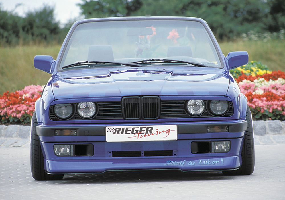 BMW E30 Front Spoiler Lip Rieger Tuning