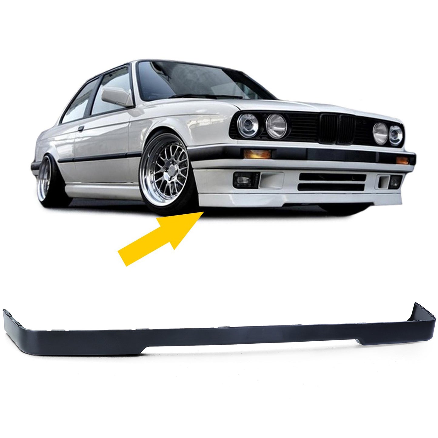 BMW E30 Front Spoiler Lip (87-94)