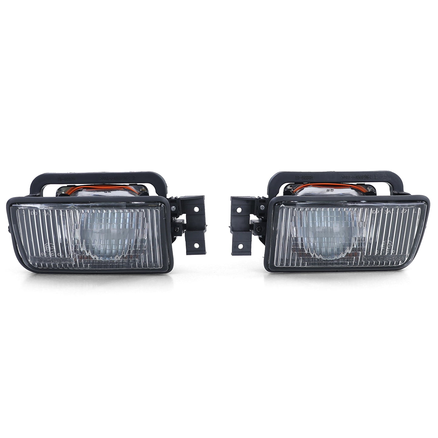 BMW E34 Fluted Glass Fog Light Set (88-95)