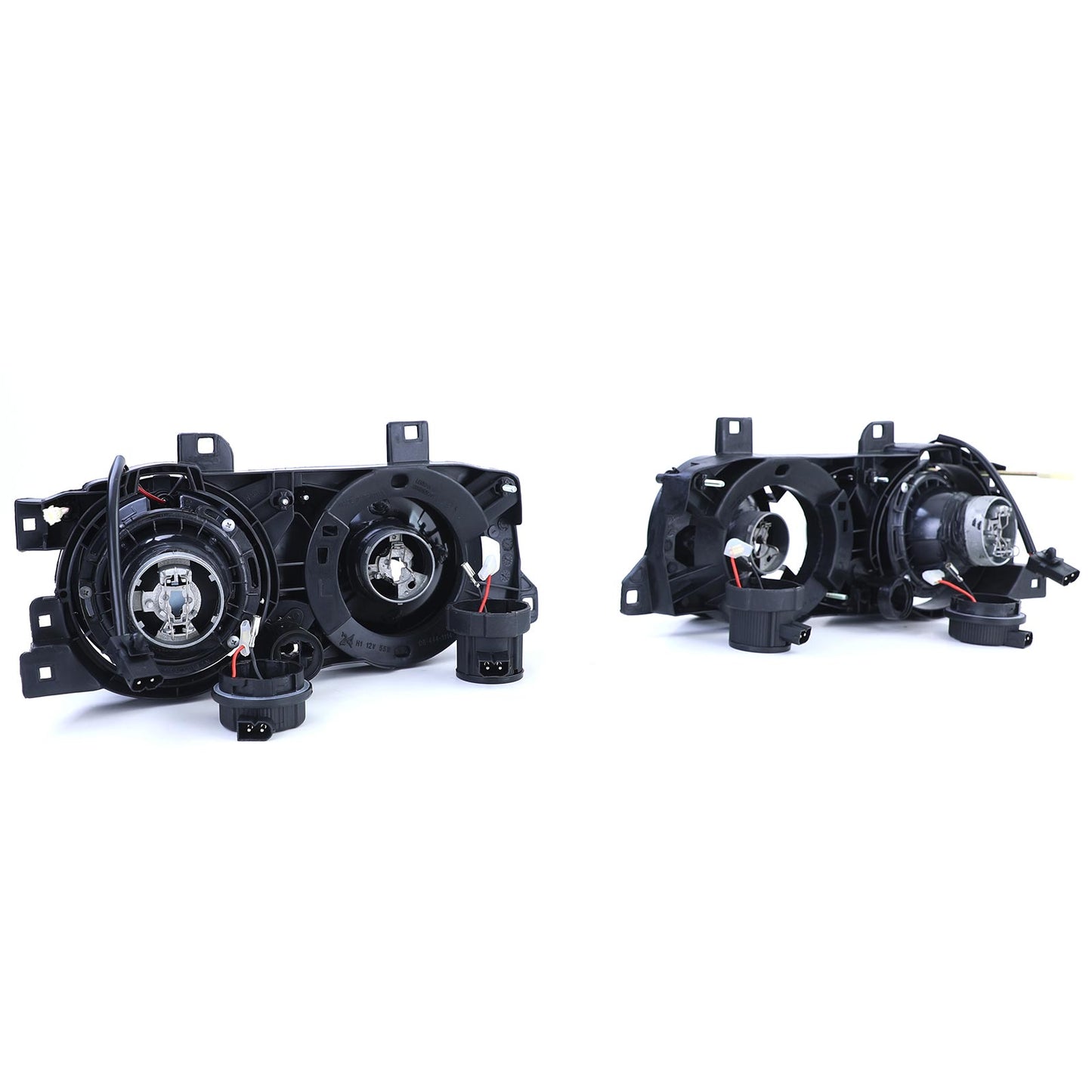 BMW E34 (88-95) E32 (88-94) Smoked Headlight Set