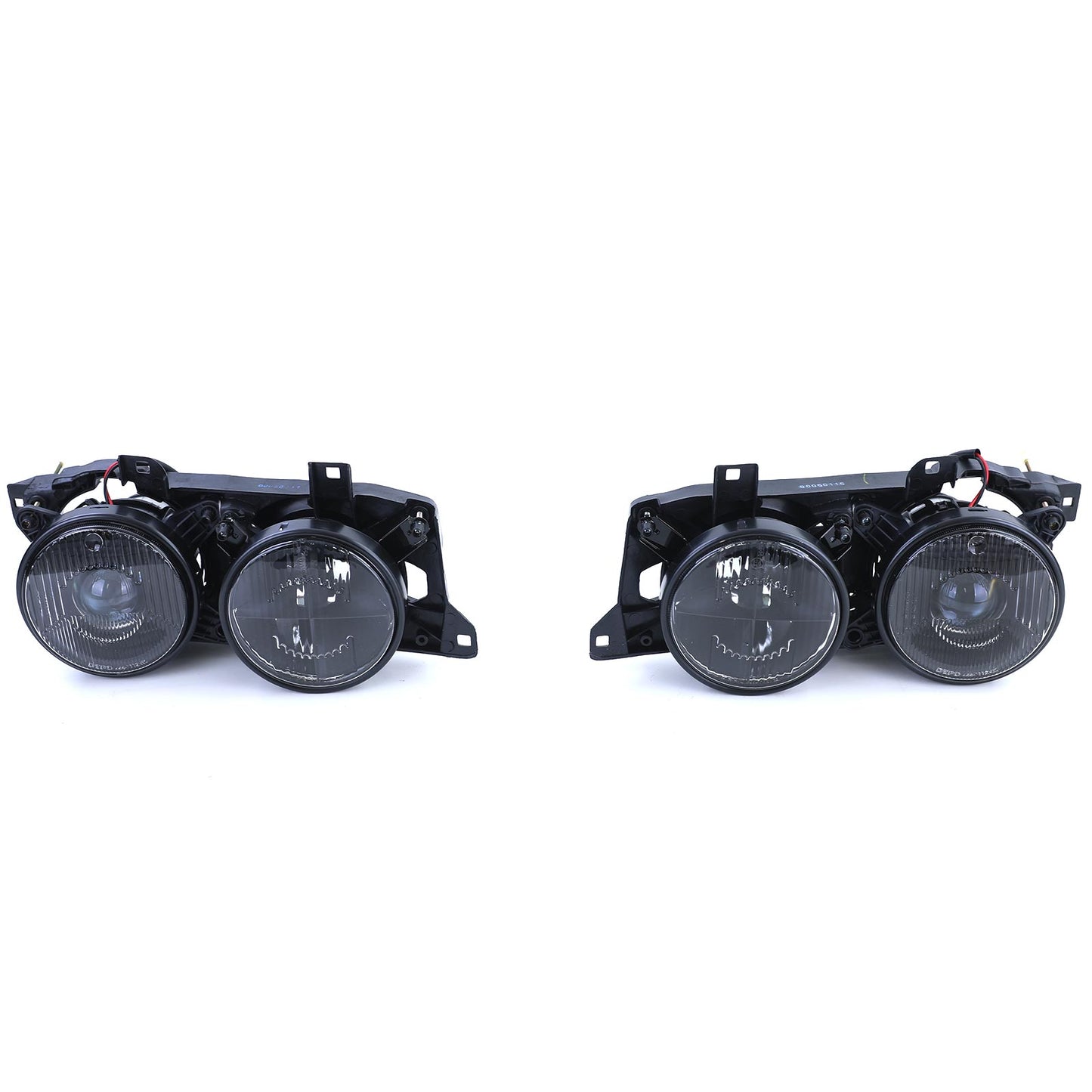 BMW E34 (88-95) E32 (88-94) Smoked Headlight Set