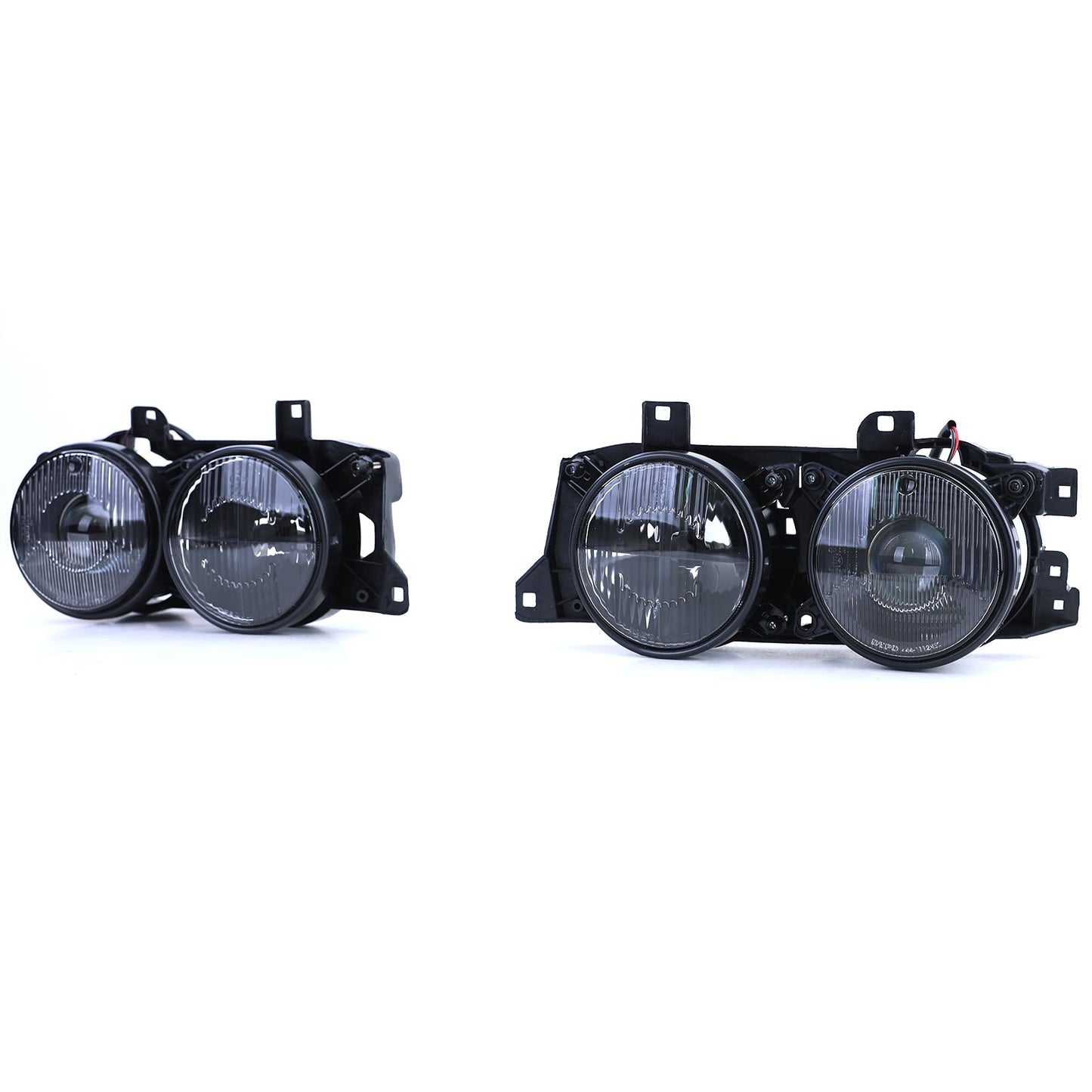 BMW E34 (88-95) E32 (88-94) Smoked Headlight Set
