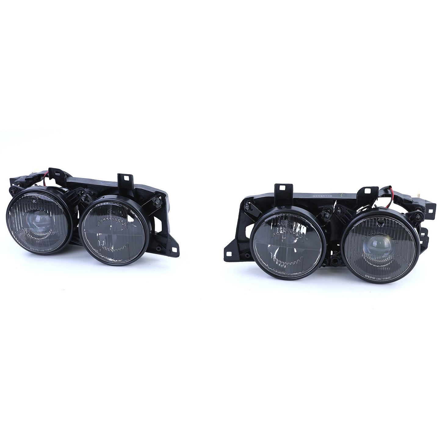 BMW E34 (88-95) E32 (88-94) Smoked Headlight Set