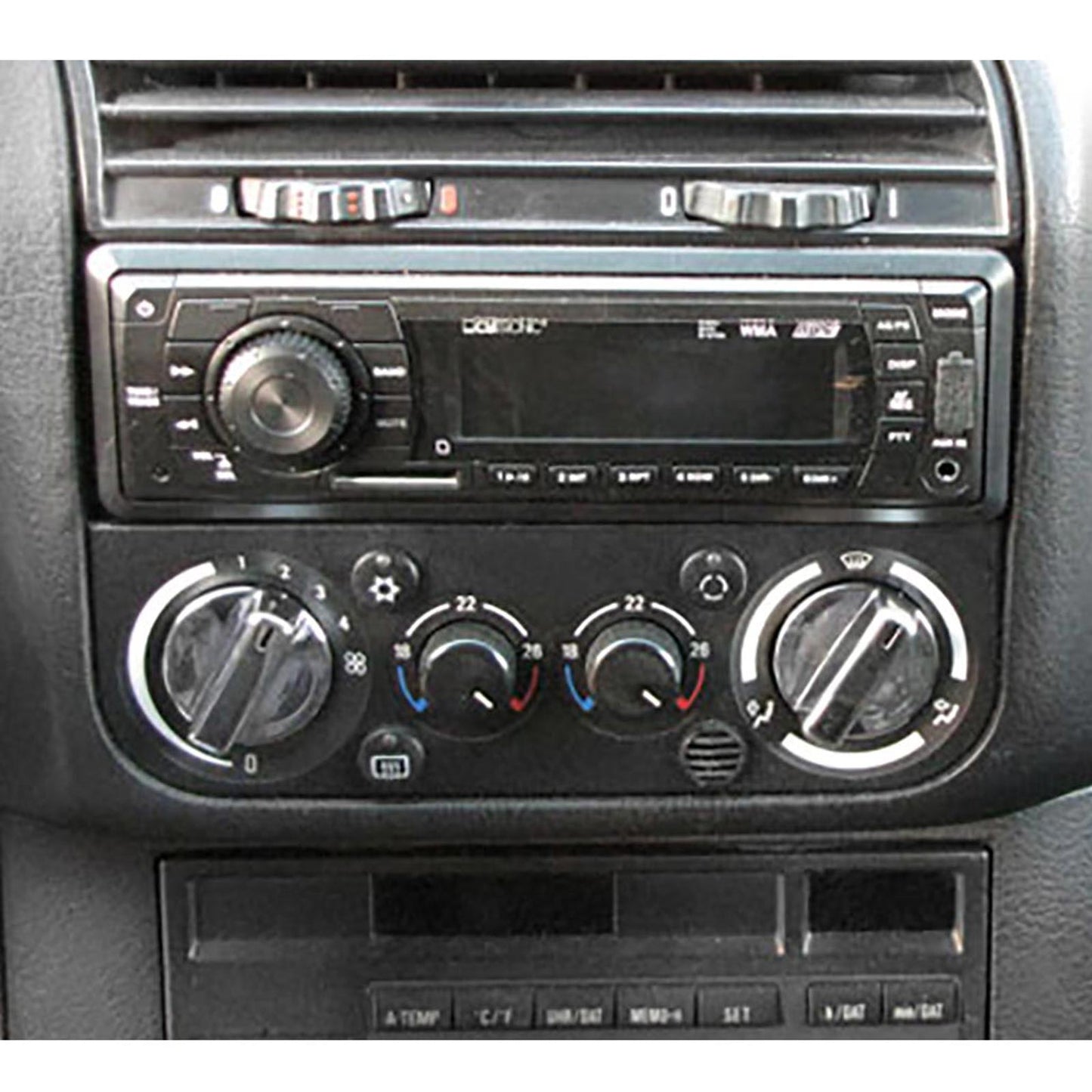BMW E36 Chrome HVAC Button Set