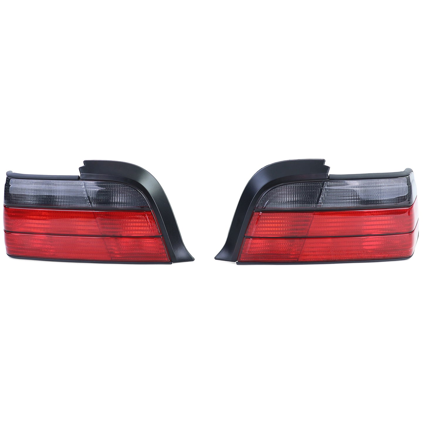 BMW E36 Smoked Red Tail Light Set Coupe + Cabrio (90-99)