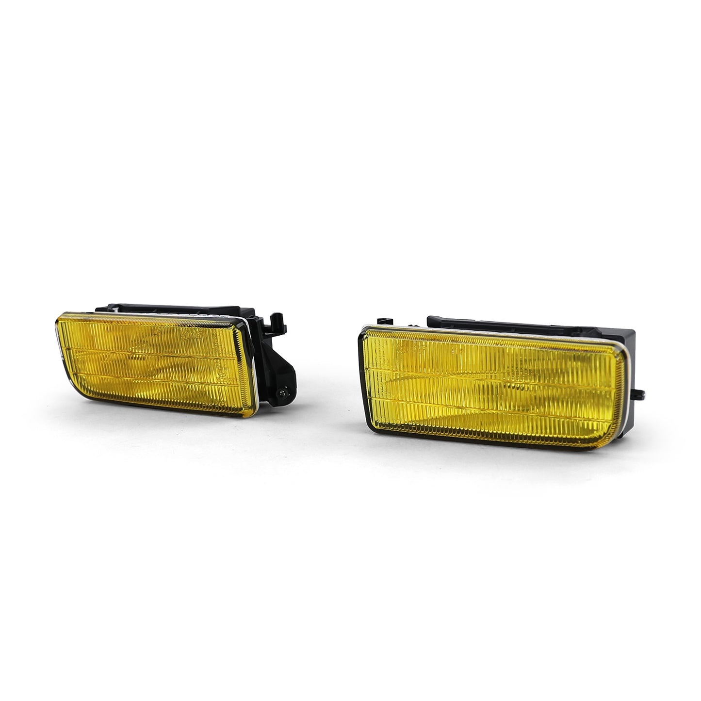 BMW E36 Yellow Fluted Glass Fog Light Set (90-99)