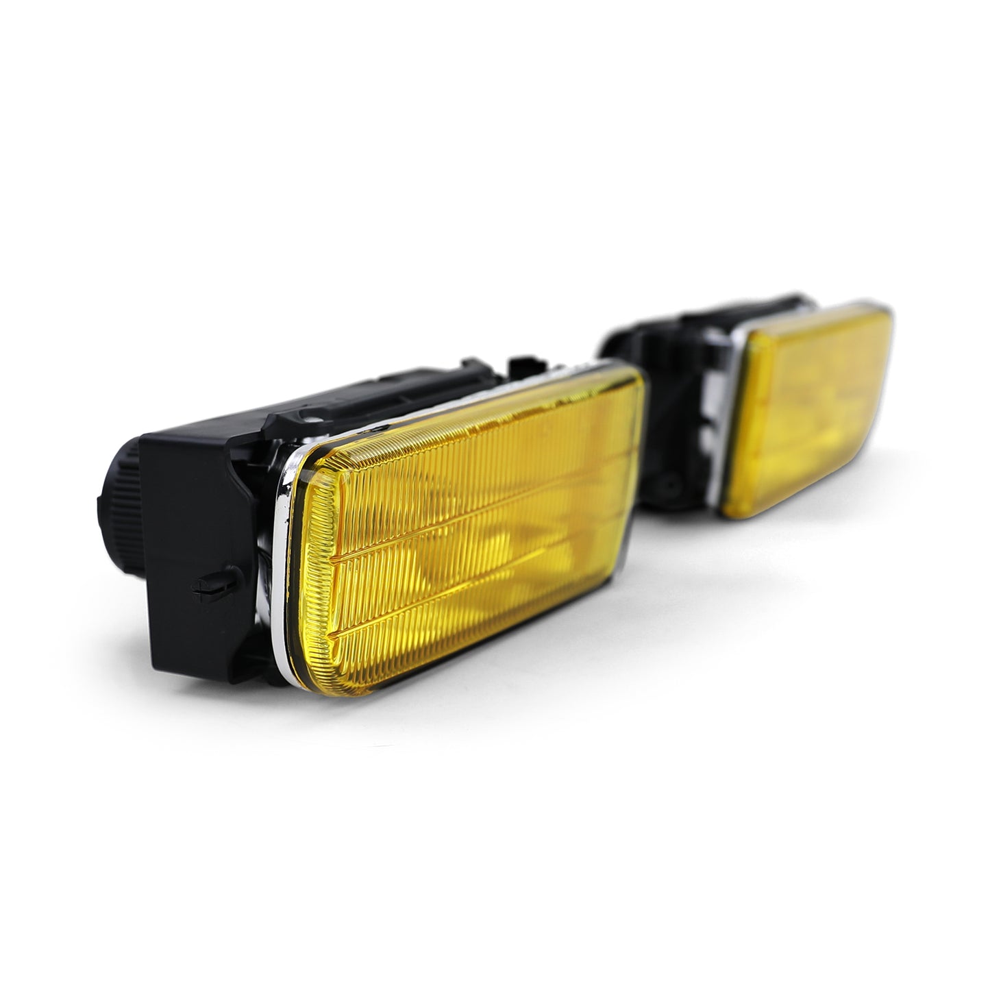BMW E36 Yellow Fluted Glass Fog Light Set (90-99)