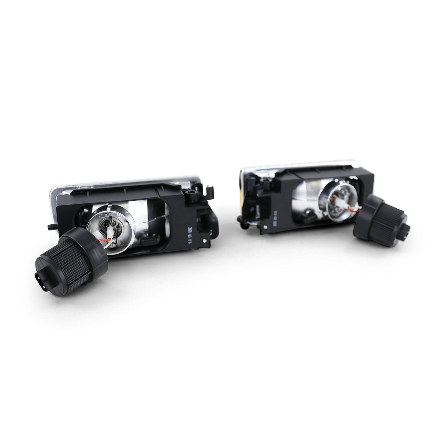 BMW E36 Yellow Fluted Glass Fog Light Set (90-99)