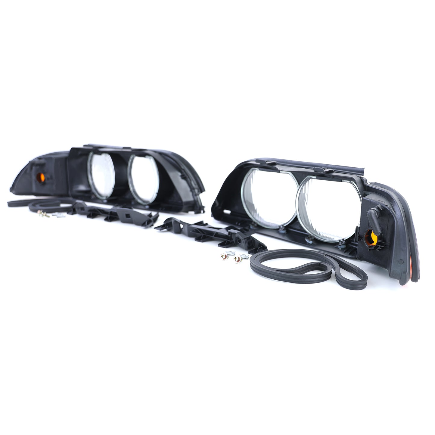 BMW E39 Halogen Headlight Replacement Lens Set (95-04)