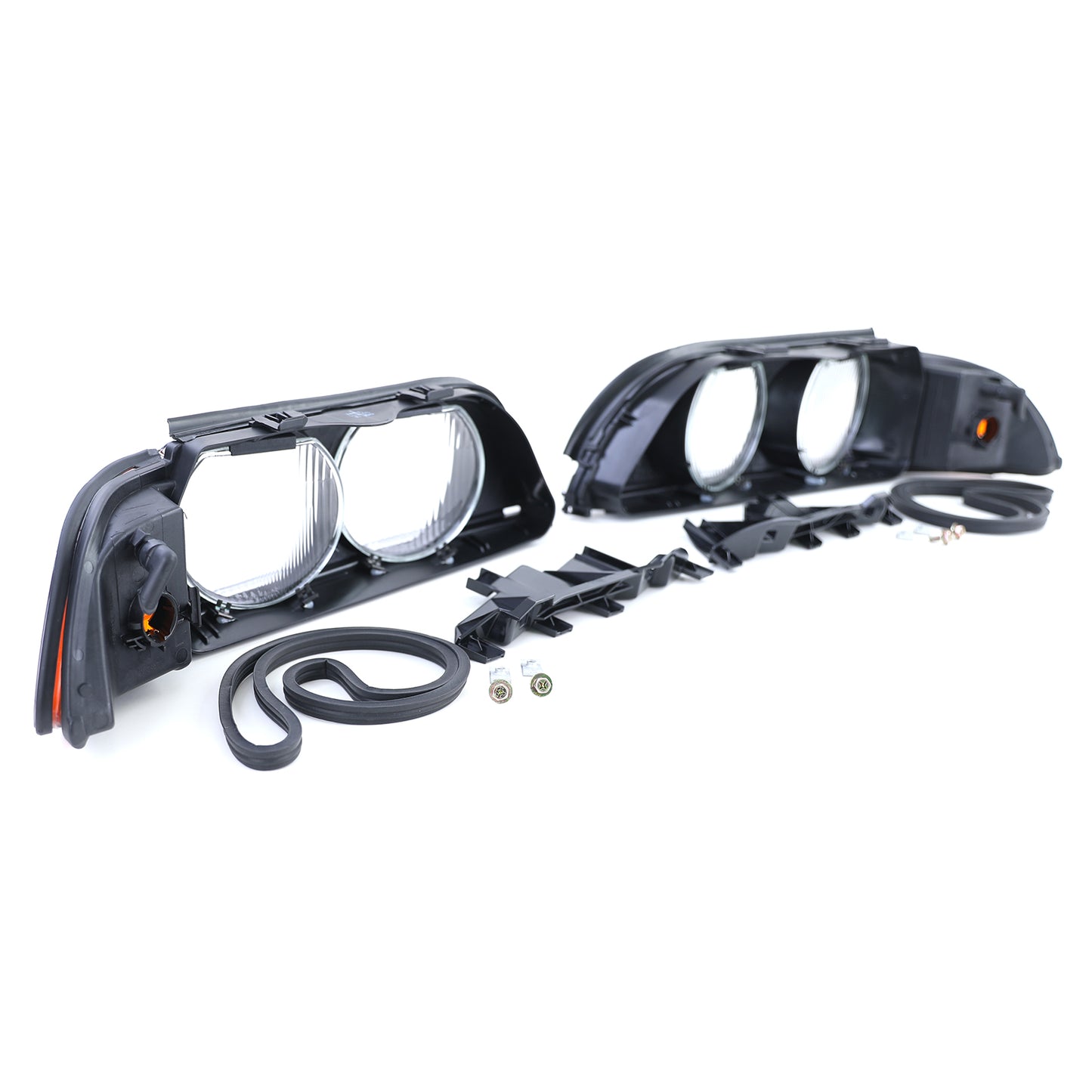 BMW E39 Halogen Headlight Replacement Lens Set (95-04)
