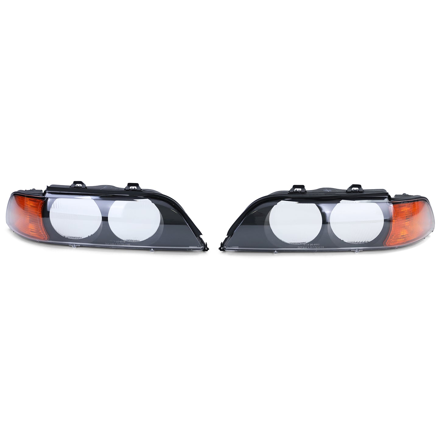 BMW E39 Halogen Headlight Replacement Lens Set (95-04)