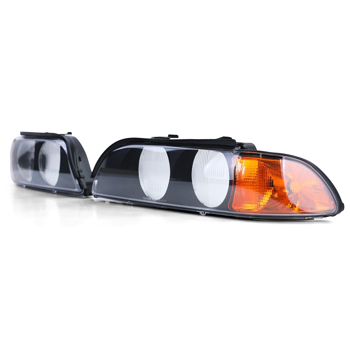 BMW E39 Halogen Headlight Replacement Lens Set (95-04)