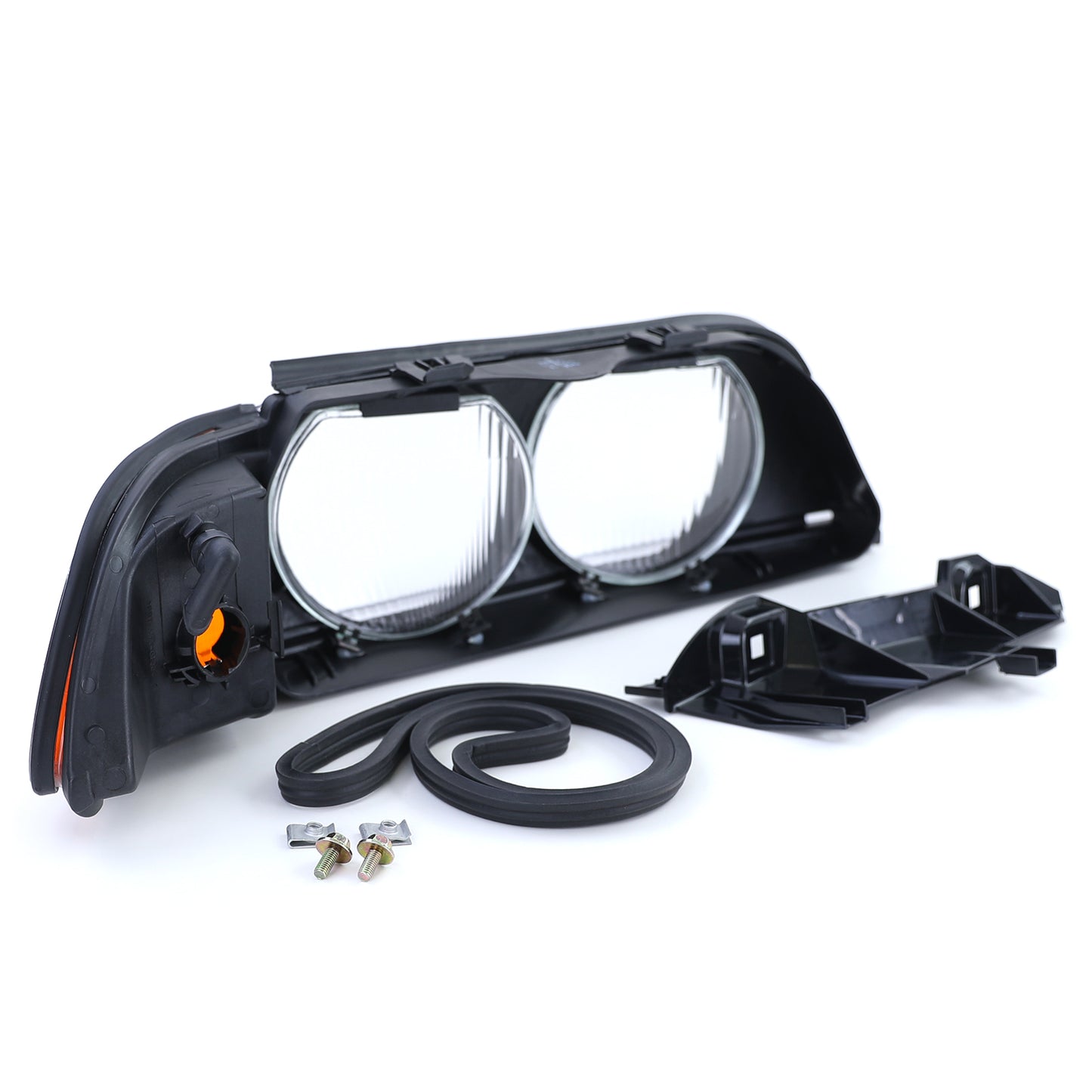 BMW E39 Left Halogen Headlight Replacement Lens (95-04)