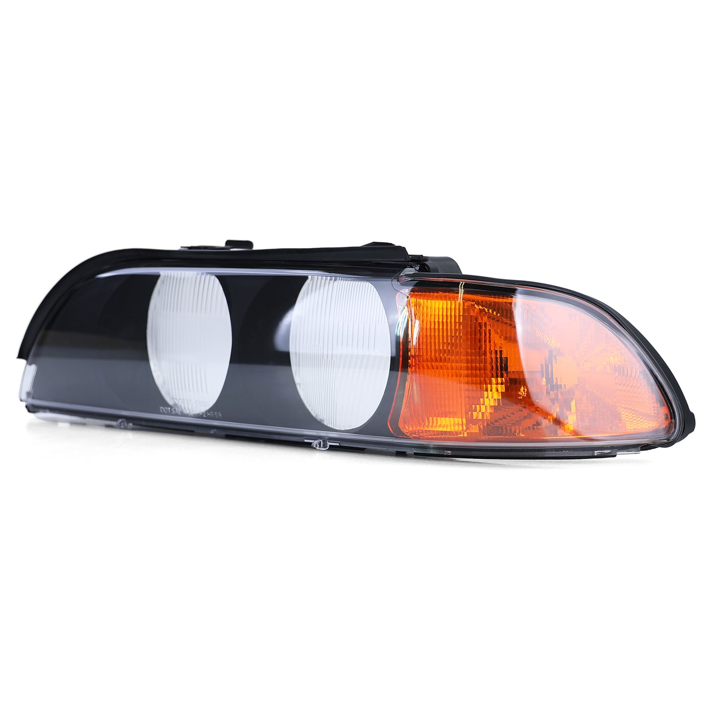 BMW E39 Left Halogen Headlight Replacement Lens (95-04)