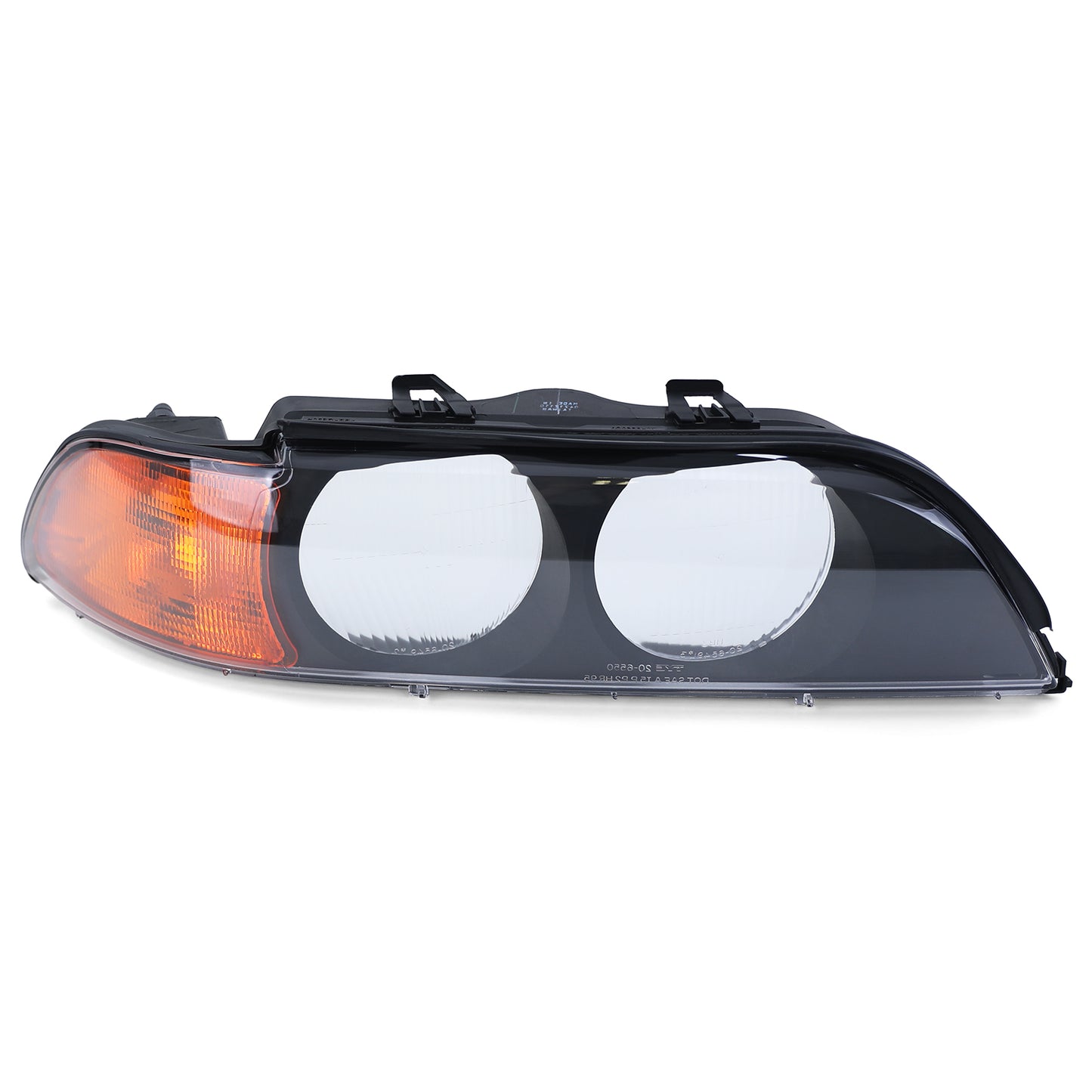 BMW E39 Right Halogen Headlight Replacement Lens (95-04)