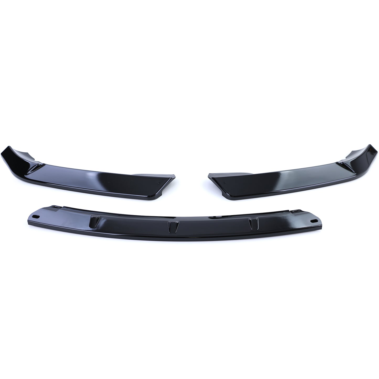 BMW E46 Bumper Lip Spoiler Gloss Black (Facelift 01-05)