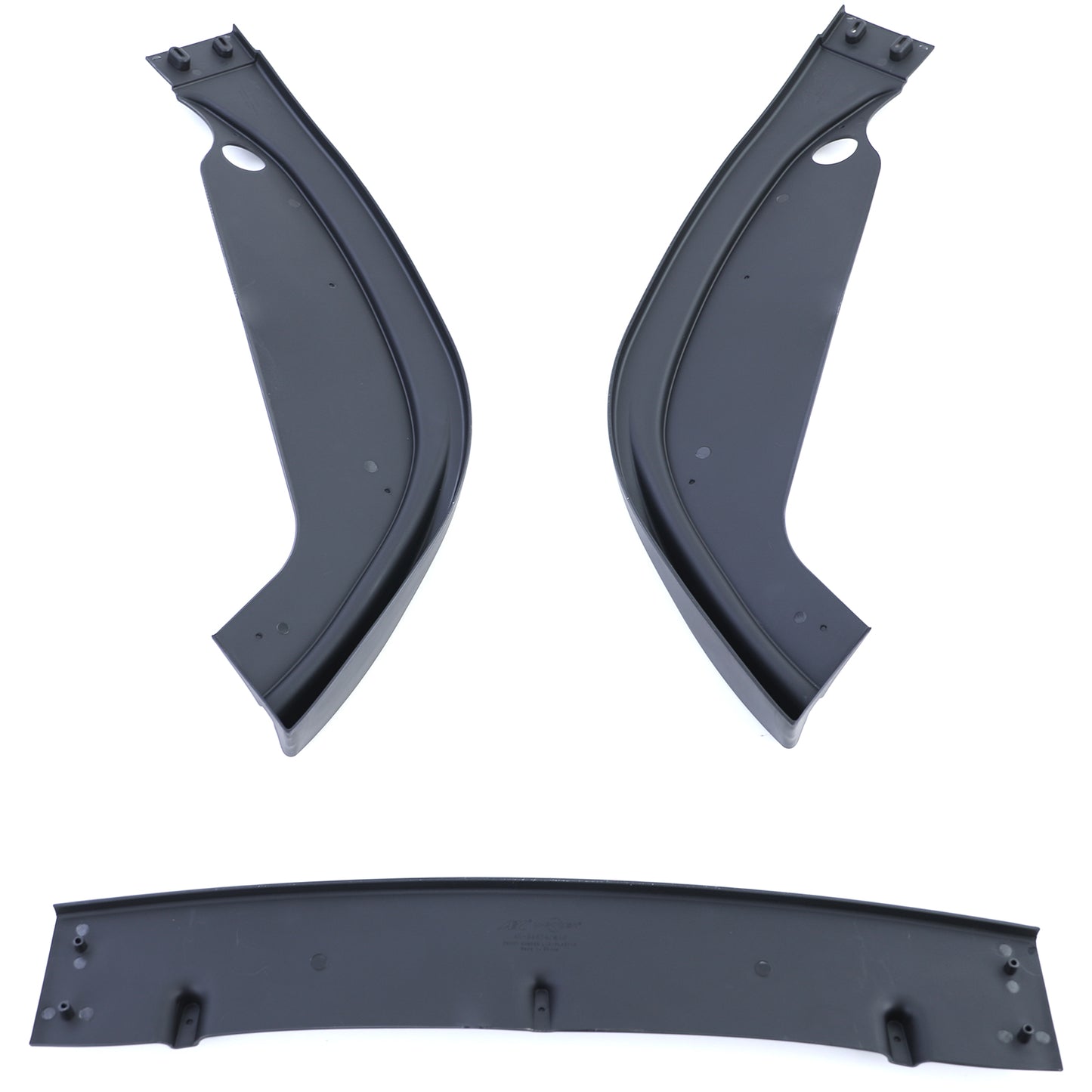 BMW E46 Bumper Lip Spoiler Matt Black Coupe + Cabrio (99-06)
