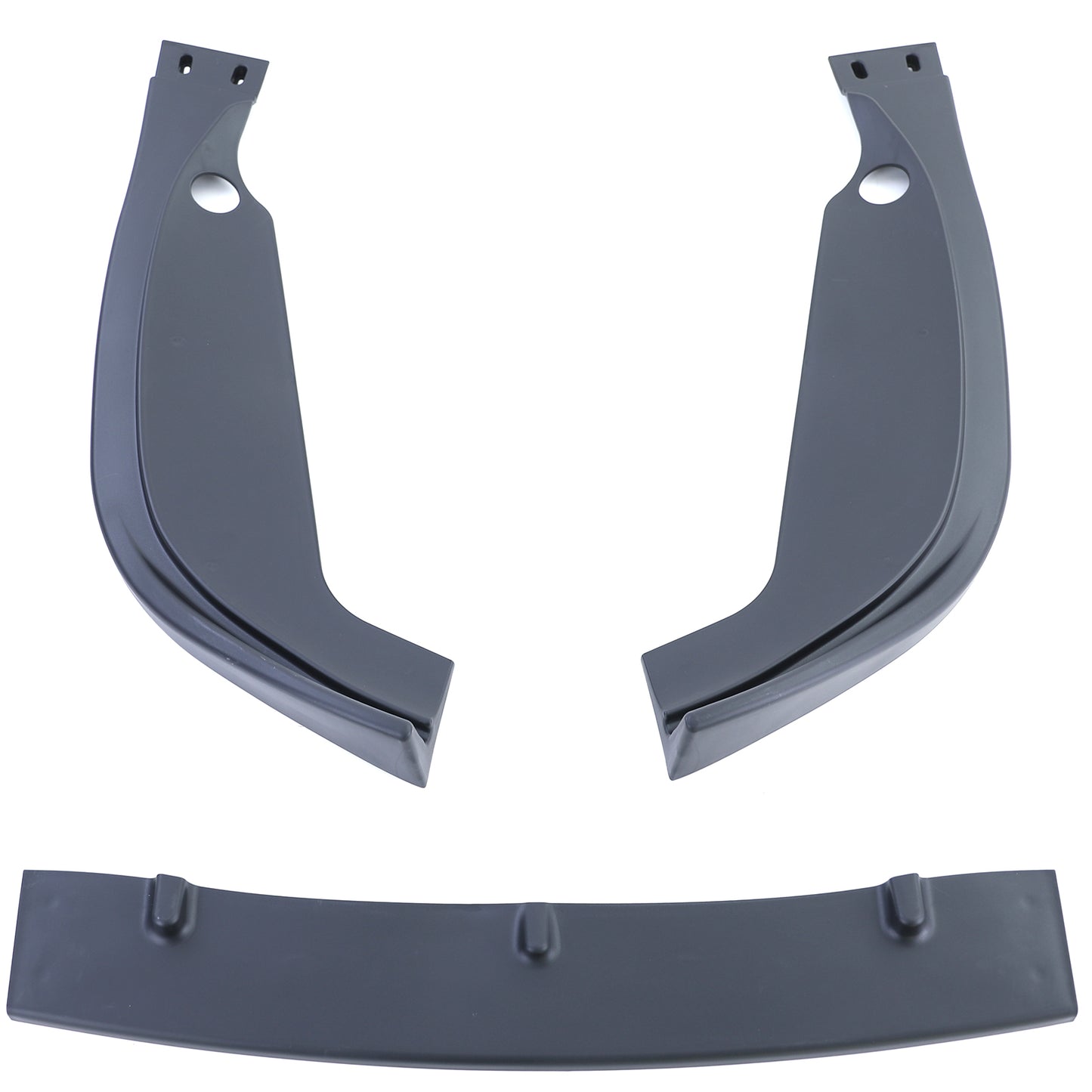 BMW E46 Bumper Lip Spoiler Matt Black Coupe + Cabrio (99-06)