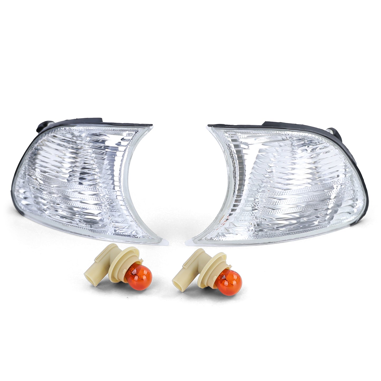 BMW E46 Clear Turn Signal Set Coupe + Cabrio (98-01)