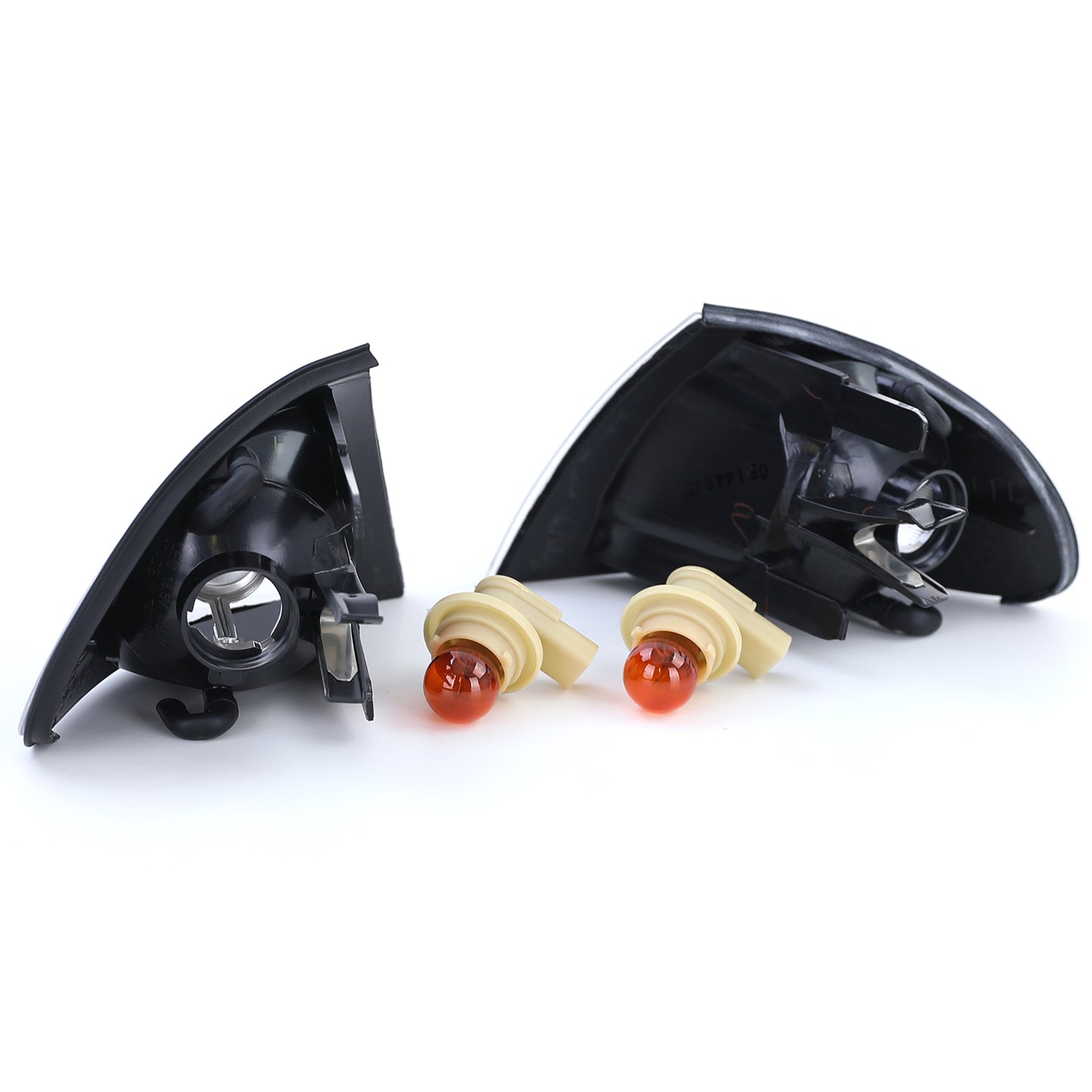BMW E46 Clear Glass Smoked Turn Signal Set (Pre-facelift 98-01)