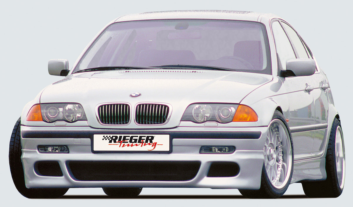 BMW E46 Front Bumper Lower Extension Rieger Tuning