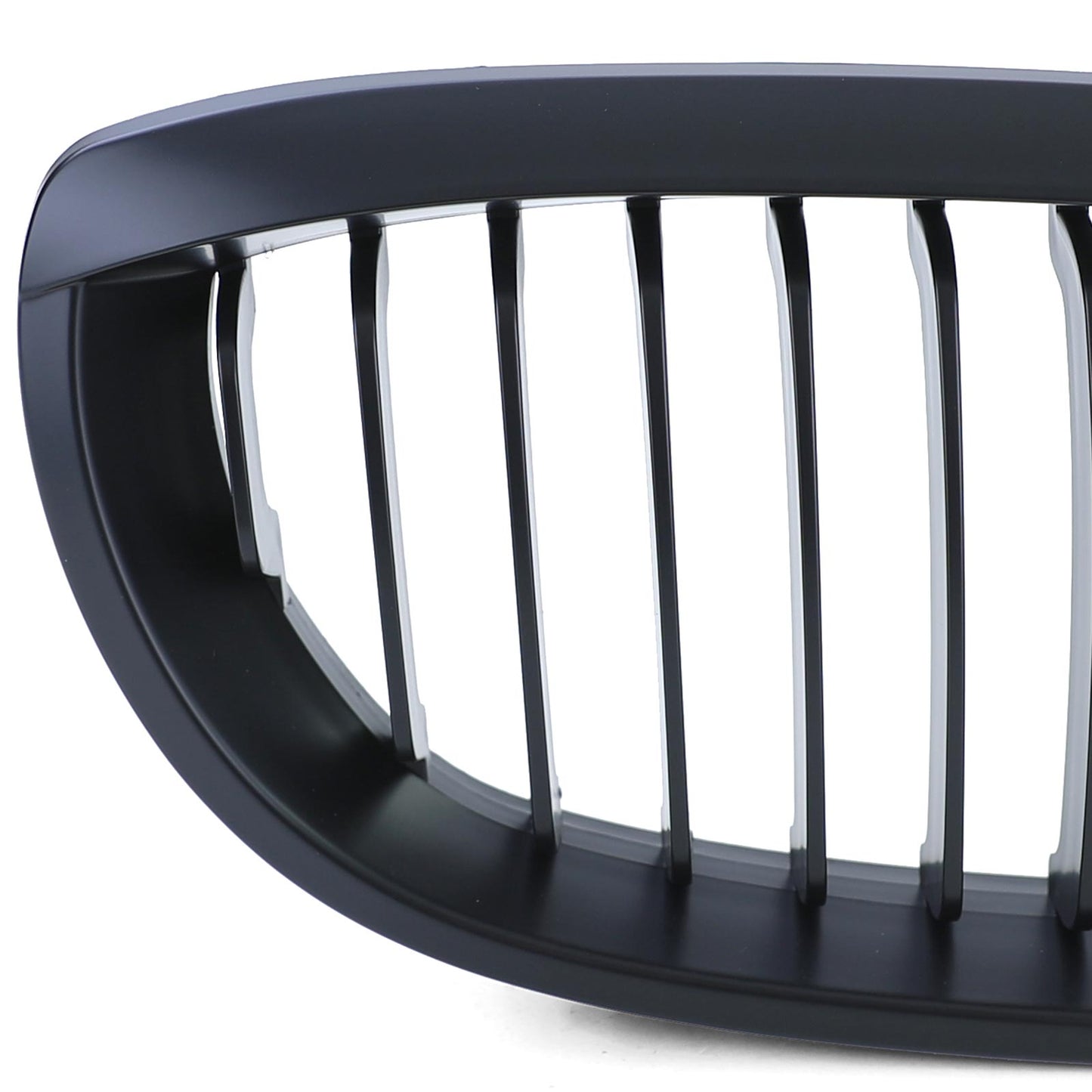 BMW E46 Front Grill Matt Black Coupe + Cabrio (Facelift 03-07)