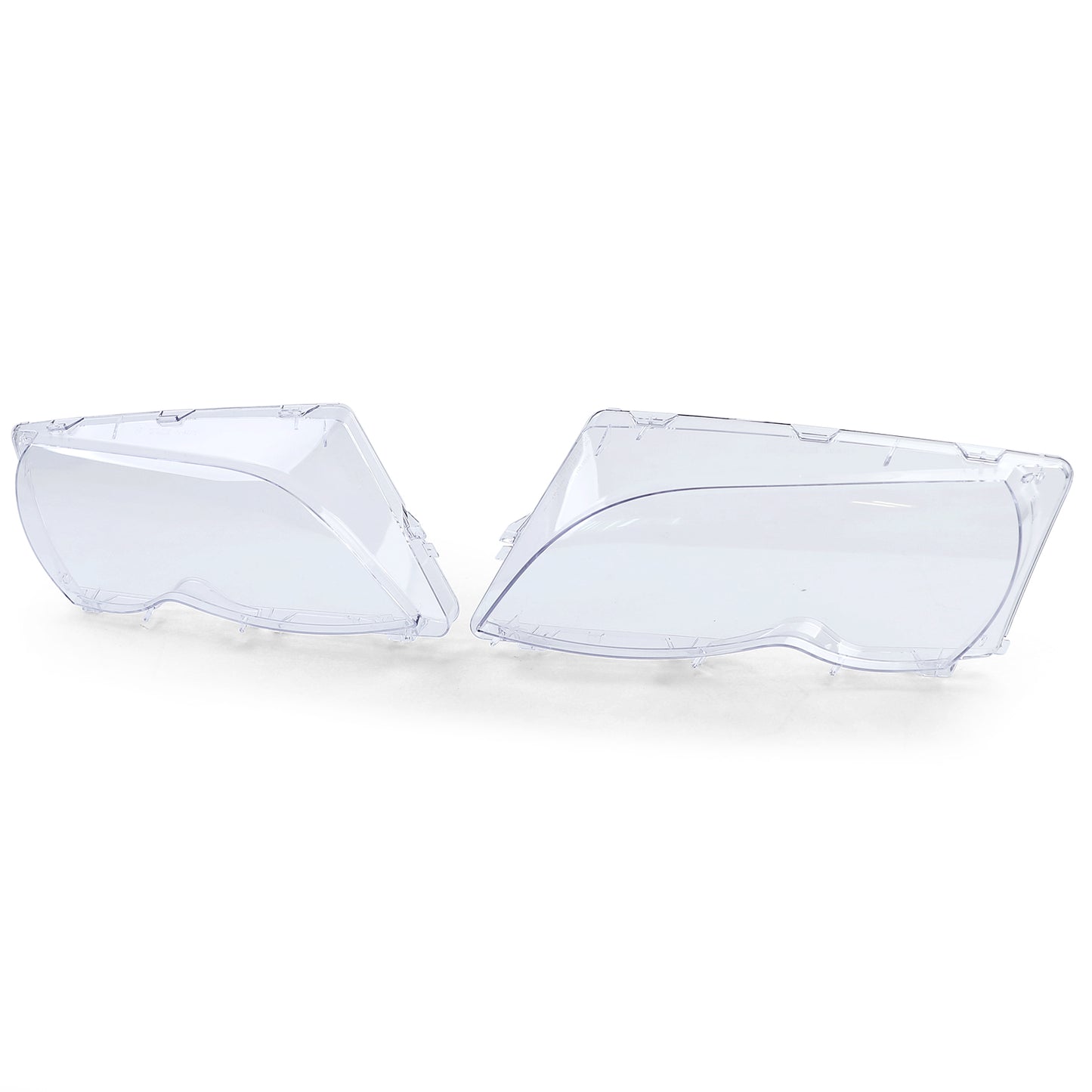 BMW E46 Headlight Replacement Lens Set (Facelift 01-05)