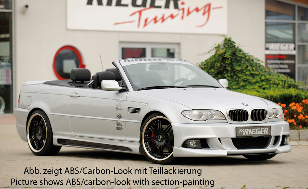 BMW E46 Side Skirt Set Rieger Tuning