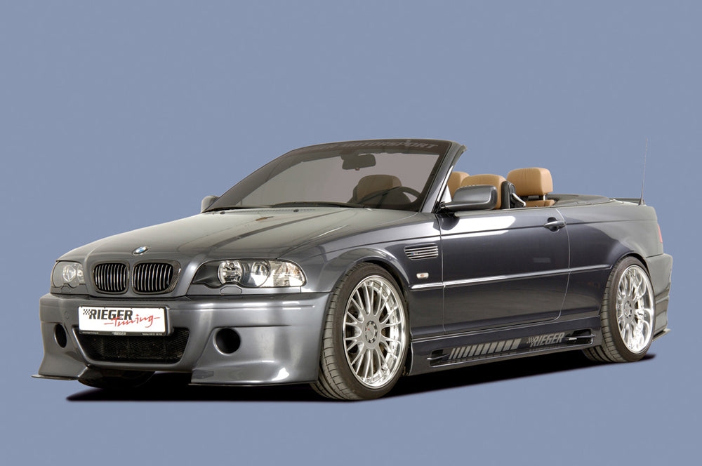 BMW E46 Side Skirt Set Rieger Tuning (Not For Touring)