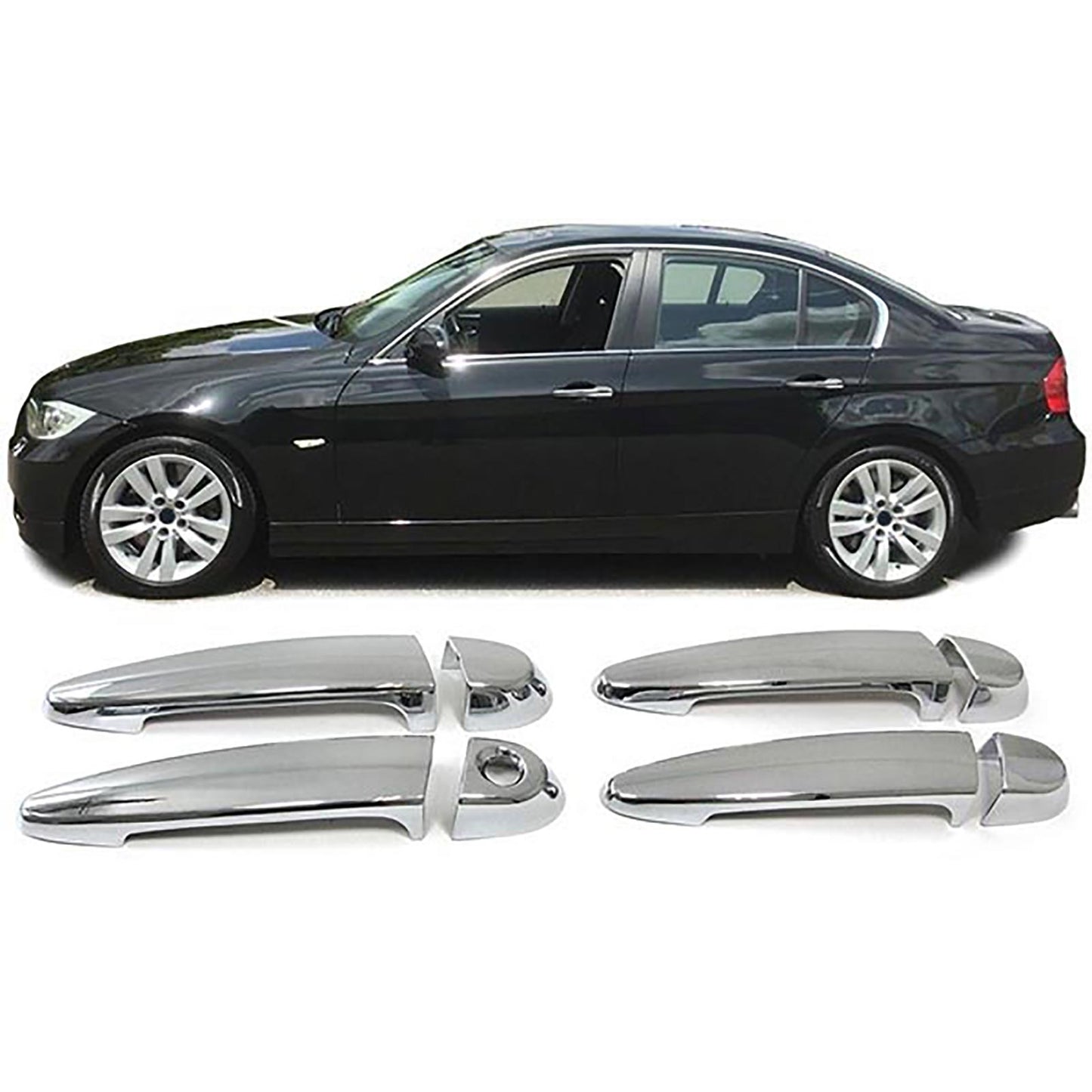 BMW E90 Sedan Chrome Door Handle Cover Set (05-12)