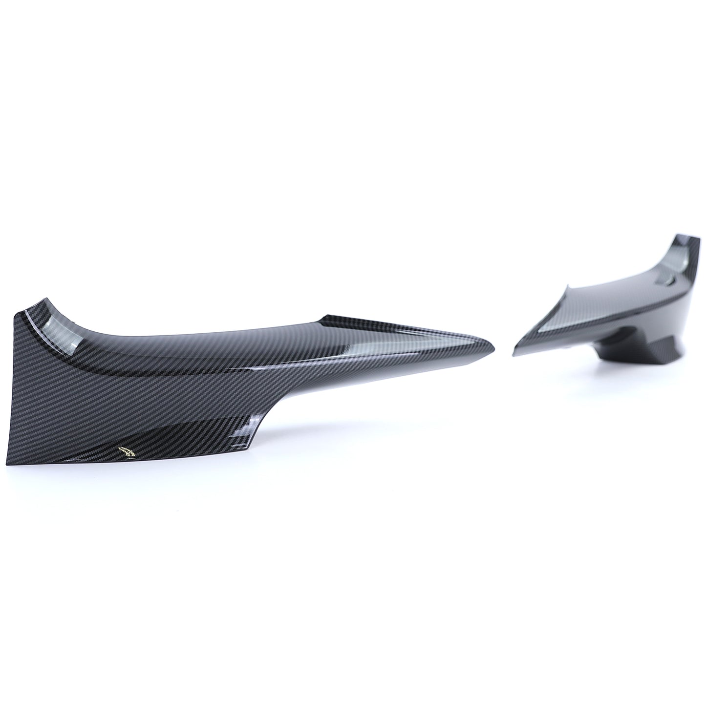 BMW E92/E93 Cabron Look M Bumper Flap Splitter Set Coupe + Cabrio (06-10)
