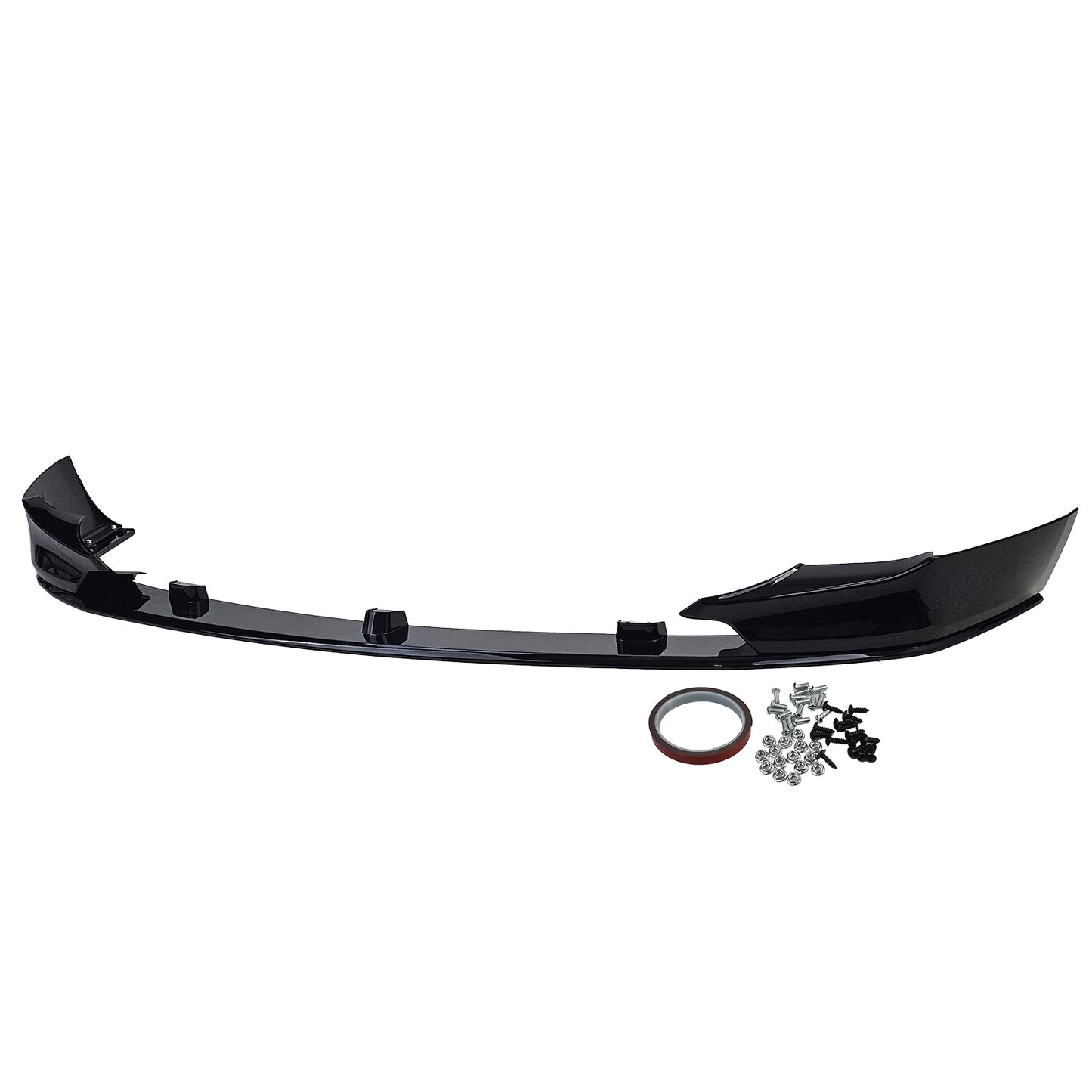 BMW E60/E61 Gloss Black Front Lip M Bumper (03-10)