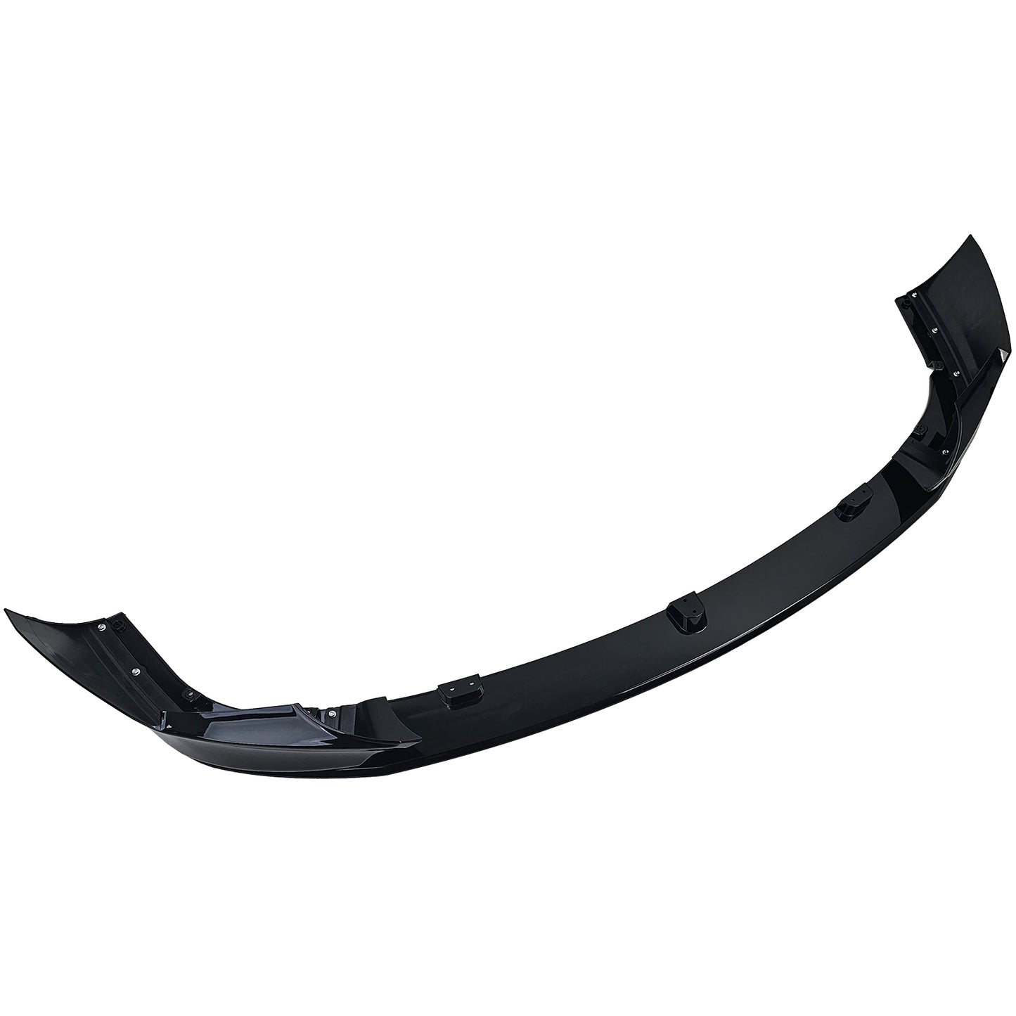BMW E60/E61 Gloss Black Front Lip M Bumper (03-10)