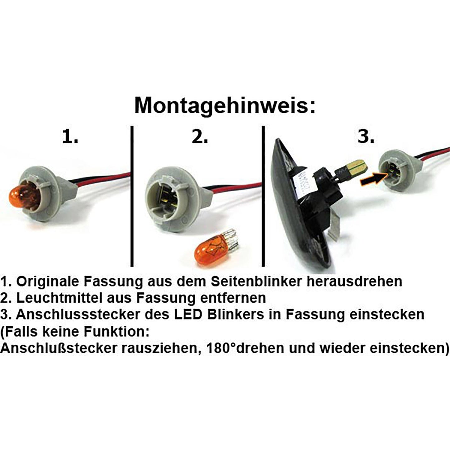 BMW E60/E61 Smoked LED Blinker Set (03-10)