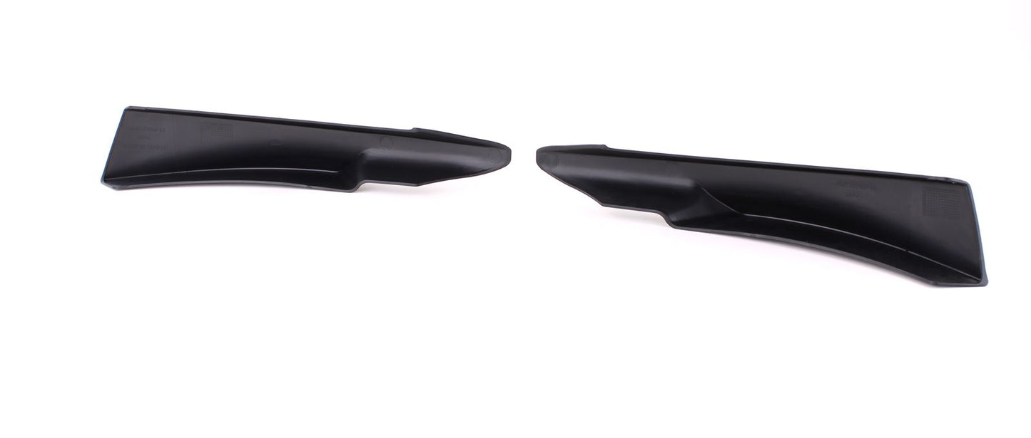 BMW E90/E91 Matt Black M Bumper Flap Splitter Set (08-12)