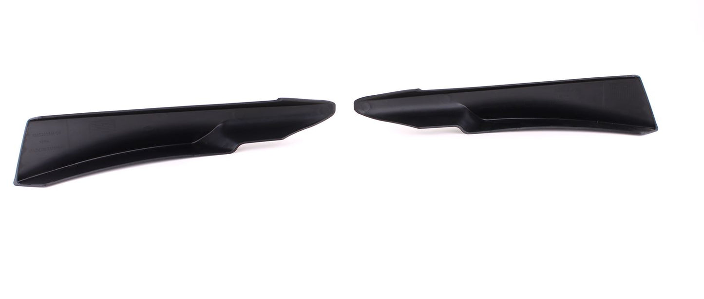 BMW E90/E91 Matt Black M Bumper Flap Splitter Set (08-12)