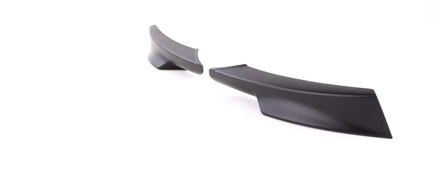 BMW E90/E91 Matt Black M Bumper Flap Splitter Set (08-12)